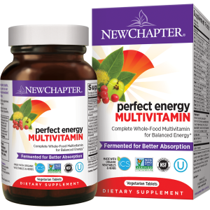 Вітаміни Для Підтримки Енергії, Perfect Energy, New Chapter, 36 Таблеток
