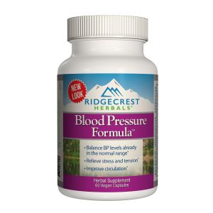 Комплекс для Нормализации Кровяного Давления, RidgeCrest Herbals, 60 гелевых капсул