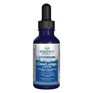 Здоров'я легень, смак апельсину, ClearLungs Liquid, RidgeCrest Herbals, 59 мл Здоров'я легень, смак апельсину, ClearLungs Liquid, RidgeCrest Herbals, 59 мл