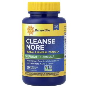 Комплекс Детоксикація (Засіб від Запору), Cleanse More, Renew Life, 60 вегетаріанських капсул Комплекс Детоксикація (Засіб від Запору), Cleanse More, Renew Life, 60 вегетаріанських капсул