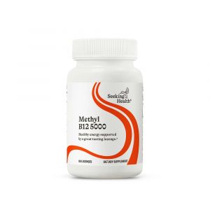 Вітамін B12, 5000 мкг, Methyl B12 5000, Seeking Health, 60 жувальних таблеток Вітамін B12, 5000 мкг, Methyl B12 5000, Seeking Health, 60 жувальних таблеток