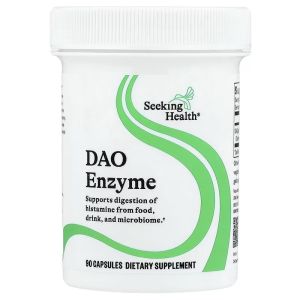 Фермент ДАО, переваривание гистамина, DAO Enzyme, Seeking Health, 90 капсул Фермент ДАО, переваривание гистамина, DAO Enzyme, Seeking Health, 90 капсул