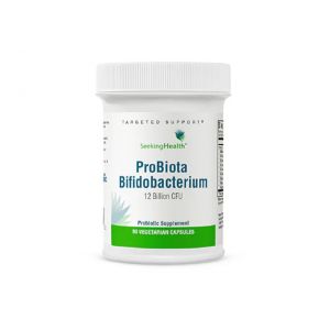 Пробіотики, 12 млрд КУО, Probiota Bifidobacterium, Seeking Health, 60 вегетаріанських капсул