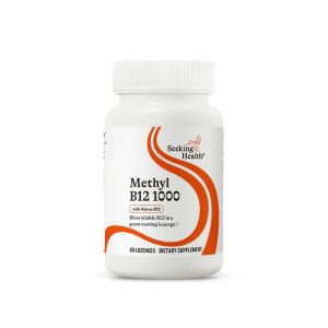 Вітамін B12, 1000 мкг, Methyl B12, Seeking Health, 60 льодяників Вітамін B12, 1000 мкг, Methyl B12, Seeking Health, 60 льодяників