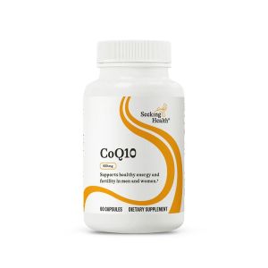 Коензим Q10, 100 мг, CoQ10, Seeking Health, 60 капсул Коензим Q10, 100 мг, CoQ10, Seeking Health, 60 капсул