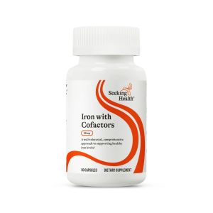 Залізо з кофакторами, 29 мг, Iron With Cofactors, Seeking Health, 90 вегетаріанських капсул Залізо з кофакторами, 29 мг, Iron With Cofactors, Seeking Health, 90 вегетаріанських капсул