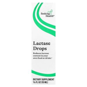 Лактаза в каплях, Lactase Drops, Seeking Health, 15 мл Лактаза в каплях, Lactase Drops, Seeking Health, 15 мл