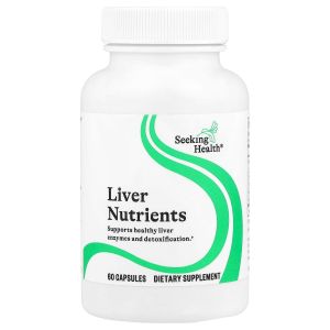 Питательные вещества для печени, Liver Nutrients, Seeking Health, 60 капсул Питательные вещества для печени, Liver Nutrients, Seeking Health, 60 капсул