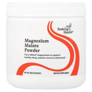 Магній малат у порошку, 500 мг, Magnesium Malate Powder, Seeking Health, 250 гр Магній малат у порошку, 500 мг, Magnesium Malate Powder, Seeking Health, 250 гр