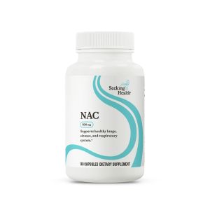 NAC (N-Ацетил-L-Цистеин), 500 мг, N-Acetyl-L-Cysteine, Seeking Health, 90 капсул NAC (N-Ацетил-L-Цистеин), 500 мг, N-Acetyl-L-Cysteine, Seeking Health, 90 капсул