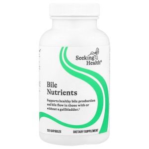 Питательные вещества для желчи, Bile Nutrients, Seeking Health, 120 капсул Питательные вещества для желчи, Bile Nutrients, Seeking Health, 120 капсул