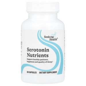 Підвищення серотоніну, Serotonin Nutrients, Seeking Health, 60 вегетаріанських капсул Підвищення серотоніну, Serotonin Nutrients, Seeking Health, 60 вегетаріанських капсул