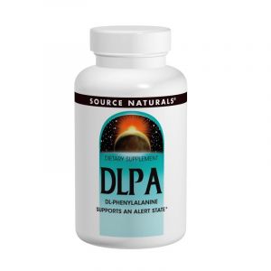 DLPA (фенилаланин) 375мг, Source Naturals, 120 таблеток