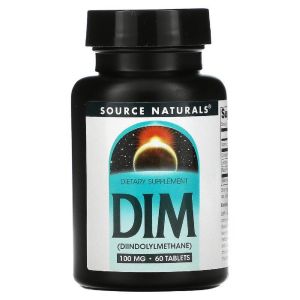 DIM (дииндолилметан) 100мг, Source Naturals, 60 таблеток DIM (дииндолилметан) 100мг, Source Naturals, 60 таблеток