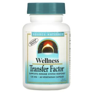 Підтримка імунітету, Wellness Transfer Factor, Source Naturals, 60 вегетаріанських капсул Підтримка імунітету, Wellness Transfer Factor, Source Naturals, 60 вегетаріанських капсул