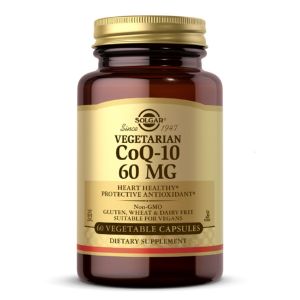 Вегетаріанський CoQ-10, 60 мг, Vegetarian CoQ-10, 60 мг, Solgar, 60 вегетаріанських капсул Вегетаріанський CoQ-10, 60 мг, Vegetarian CoQ-10, 60 мг, Solgar, 60 вегетаріанських капсул