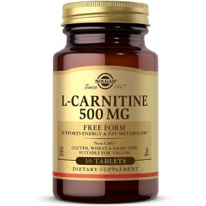 L-Карнітин, 500 мг, L-Carnitine, Solgar, 30 таблеток L-Карнітин, 500 мг, L-Carnitine, Solgar, 30 таблеток