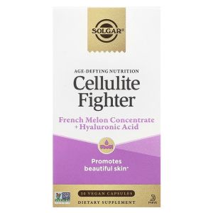 Засіб від целюліту, Age-Defying Nutrition, Cellulite Fighter, Solgar, 30 веганських капсул Засіб від целюліту, Age-Defying Nutrition, Cellulite Fighter, Solgar, 30 веганських капсул