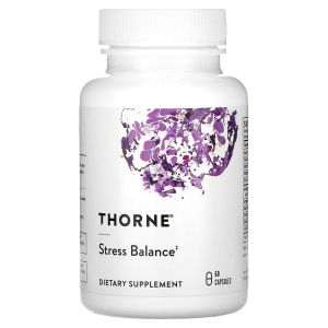 Баланс стресса, Stress Balance, Thorne Research, 60 капсул
