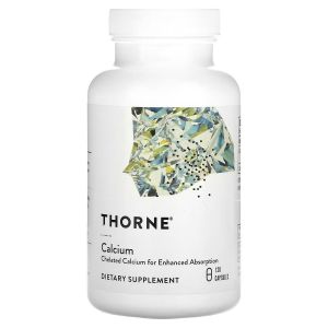 Кальций, Calcium, Thorne, 120 Капсул Кальций, Calcium, Thorne, 120 Капсул