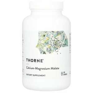 Кальцій та магній малат, Calcium-Magnesium Malate, Thorne, 240 капсул Кальцій та магній малат, Calcium-Magnesium Malate, Thorne, 240 капсул
