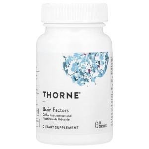 Поддержка мозга, Brain Factors, Thorne, 30 капсул Поддержка мозга, Brain Factors, Thorne, 30 капсул