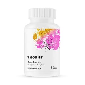 Мультивітаміни для вагітних і годуючих жінок, Thorne, Basic Prenatal, 90 капсул Мультивітаміни для вагітних і годуючих жінок, Thorne, Basic Prenatal, 90 капсул