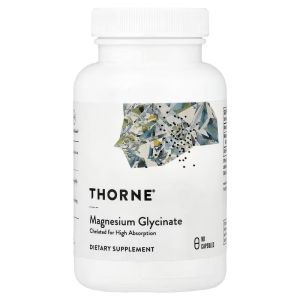 Магній гліцинат, Magnesium Glycinate, Thorne, 90 капсул Магній гліцинат, Magnesium Glycinate, Thorne, 90 капсул