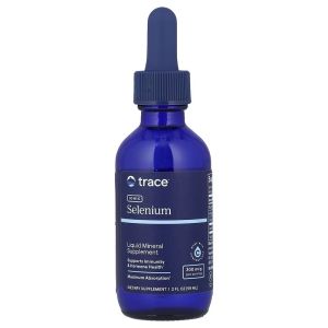 Селен ионный в каплях, 300 мкг, Ionic Selenium, Trace, 59 мл Селен ионный в каплях, 300 мкг, Ionic Selenium, Trace, 59 мл