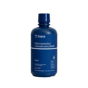 Жидкий глюкозамин, хондроитин и МСМ, вкус голубики, Liquid Glucosamine Chondroitin MSM, Trace, 946 мл Жидкий глюкозамин, хондроитин и МСМ, вкус голубики, Liquid Glucosamine Chondroitin MSM, Trace, 946 мл