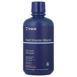 Витаминно-минеральный комплекс, вкус ягод, Liquid Multi, Vitamin-Mineral, Trace, 887 мл Витаминно-минеральный комплекс, вкус ягод, Liquid Multi, Vitamin-Mineral, Trace, 887 мл