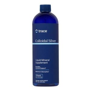 Коллоидное серебро, Colloidal Silver, Trace, 473 мл Коллоидное серебро, Colloidal Silver, Trace, 473 мл