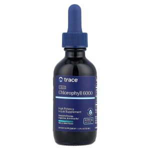Хлорофилл Концентрированный ионный, 6000 мг, вкус мяты, Concentrated Ionic Chlorophyll, Trace, 59 мл Хлорофилл Концентрированный ионный, 6000 мг, вкус мяты, Concentrated Ionic Chlorophyll, Trace, 59 мл
