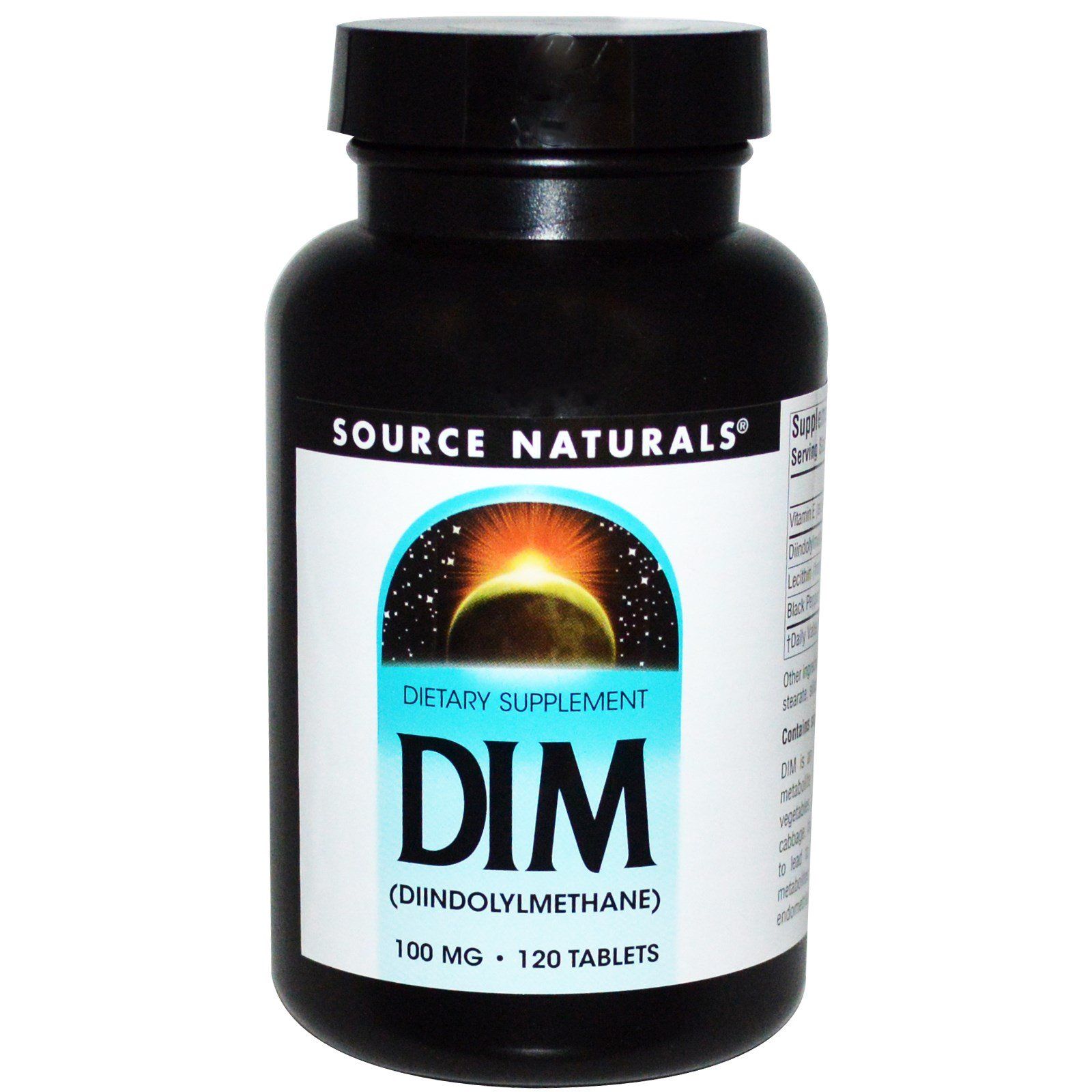 DIM (дииндолилметан) 100мг, Source Naturals, 120 таблеток купить