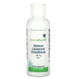 , 100 , ', Optimal Liposomal  Glutathione, Original Mint, Seeking Health, 120