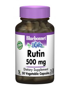 Рутин 500мг, Bluebonnet Nutrition, 50 гелевых капсул