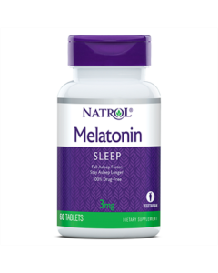 Мелатонин, Melatonin 3 мг, Natrol, 60 таблеток
