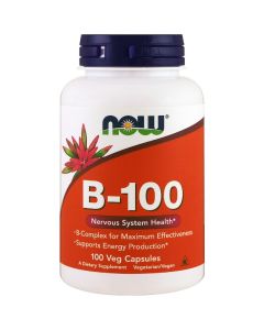 Комплекс B-100, Now Foods, 100 Вегетарианских Капсул