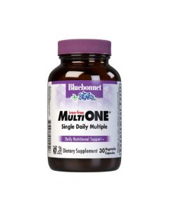 Мультивитамины без железа, MultiONE, Bluebonnet Nutrition, 30 вегетарианских капсул