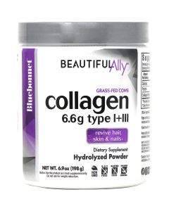 Колаген 1 та 3 типу, Beautiful Ally, Bluebonnet Nutrition, Collagen Type I + III, порошок 198 г