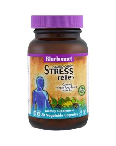 Комплекс для Зняття Стресу, Targeted Choice Stress Relief, Bluebonnet Nutrition, 30 вегетаріанських капсул