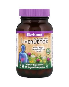 Комплекс для Детоксикації Печінки, Liver Detox, Targeted Choice, Bluebonnet Nutrition, 30 вегетаріанських капсул