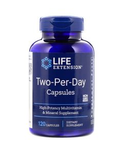 Мультивітаміни Двічі в День, Two-Per-Day, Life Extension, 120 капсул