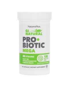 Пробиотики Мега, Probiotic Mega, Natures Plus, 120 млрд КОЕ, 30 Капсул