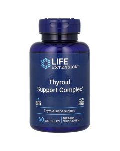 Комплекс для поддержки щитовидной железы, Thyroid Support Complex, Life Extension, 60 капсул