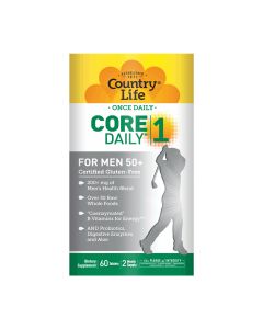 Мультивітаміни для Чоловіків, 50+, Core Daily-1 for Men 50+, Country Life, 60 таблеток 