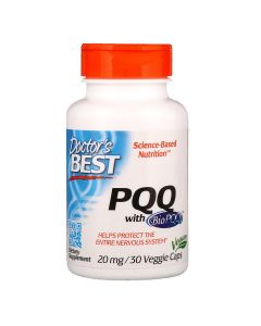 Пірролохінолінхінон PQQ, Doctor's Best, 20 мг, 30 вегетарианских капсул