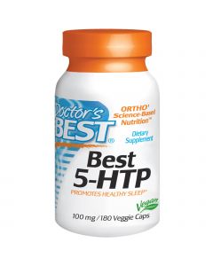 5-HTP (Гідрокситриптофан), 100мг, Doctor's Best, 180 капсул