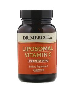 Вітамін C в ліпосомах, 1000 мг, Liposomal Vitamin C, Dr. Mercola, 60 капсул