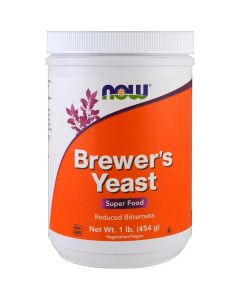 Пивні Дріжджі в Порошку, Brewer's Yeast, Now Food, 454гр,